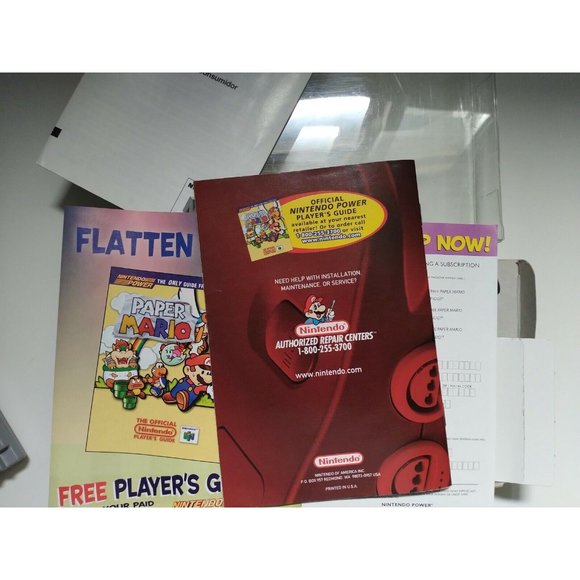 Paper Mario 64 Nintendo 64 N64 CIB Complete In Box Authentic and Very Rare! - Picture 12 of 12